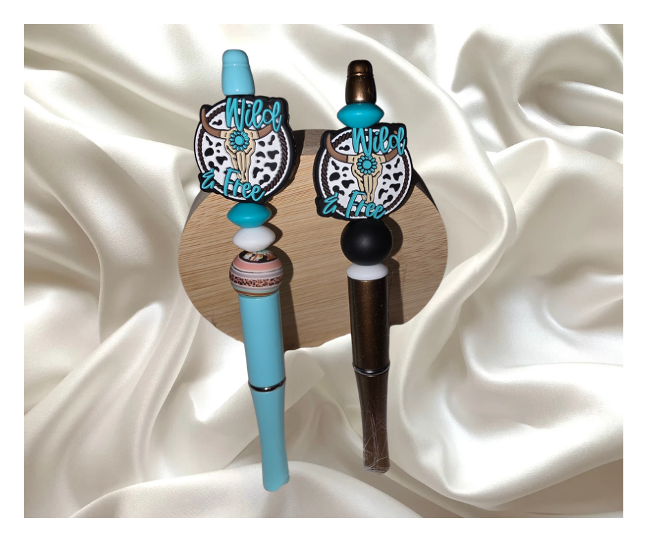 Wild and Free Beaded Pen